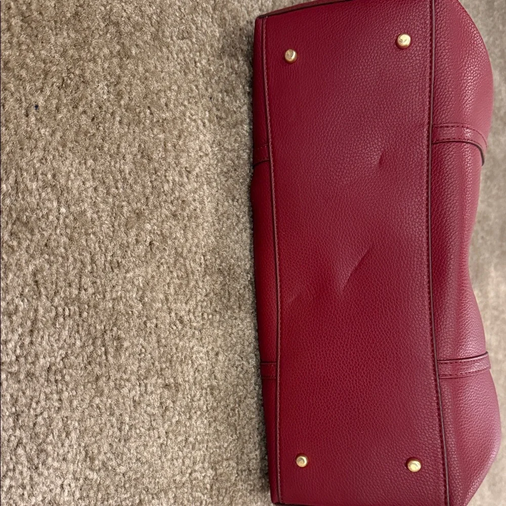 Tory Burch Red Leather Tote Bag ❤️